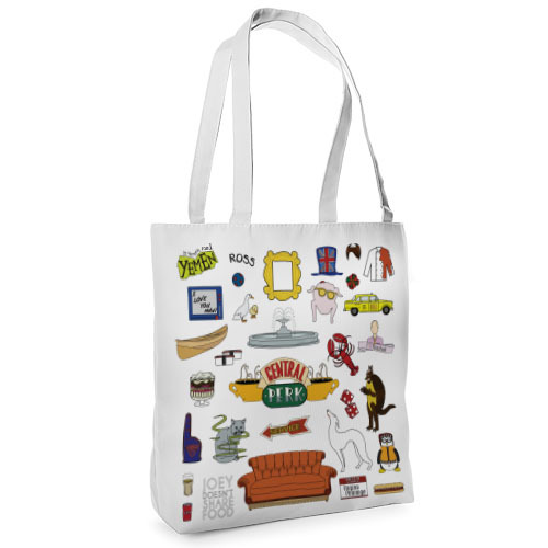 

Сумка женская тканевая Tenderness Presentville Central perk 37х33 см