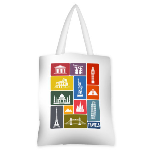 

Сумка женская тканевая Original Presentville Турист 40x45 см