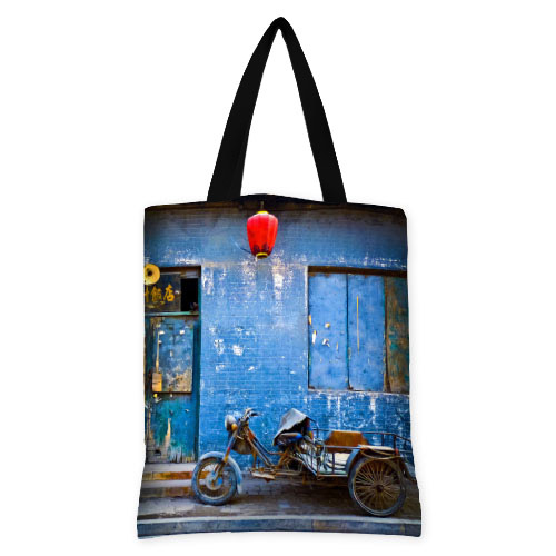 

Сумка женская тканевая Original Presentville Мотоцикл 40x45 см