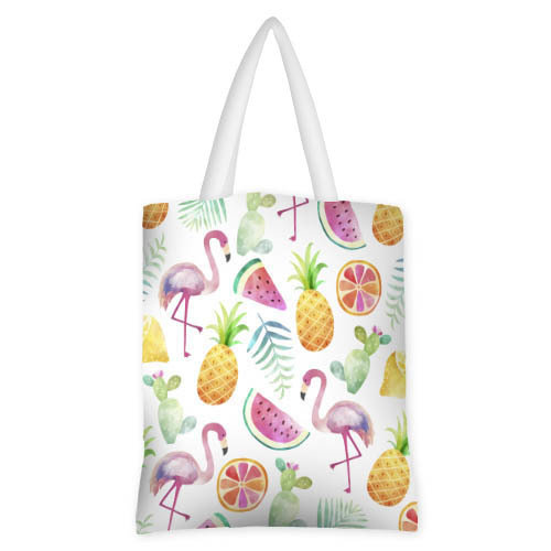 

Сумка женская тканевая Original Presentville Flamingo summer 40x45 см