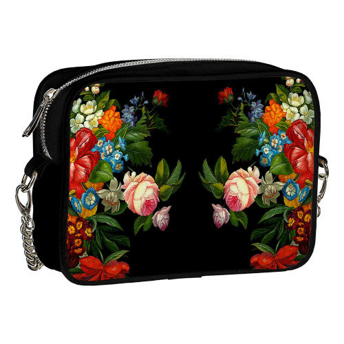 

Сумка на цепочке Cherie Presentville Разноцветные цветы 21x17x7 см