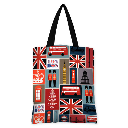 

Сумка женская тканевая Original Presentville Англия 40x45 см