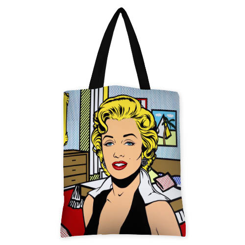 

Сумка женская тканевая Original Presentville Marilyn Monroe pop art 40x45 см