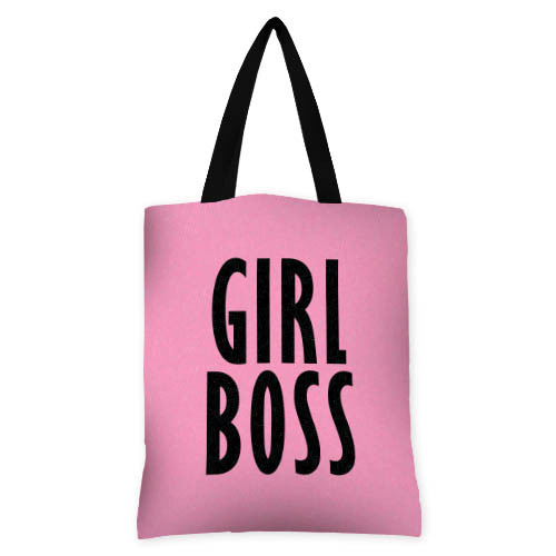 

Сумка женская тканевая Original Presentville Girl boss 40x45 см