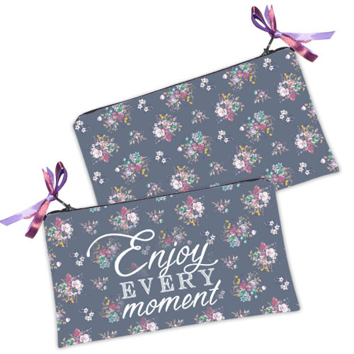 

Косметичка женская Presentville Enjoy every moment 20x12 см