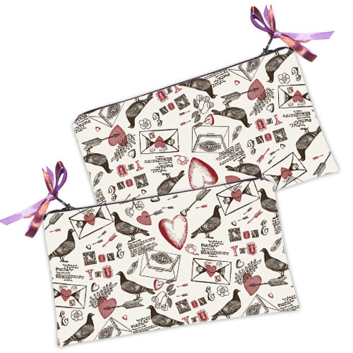 

Косметичка женская Presentville Love you 20x12 см