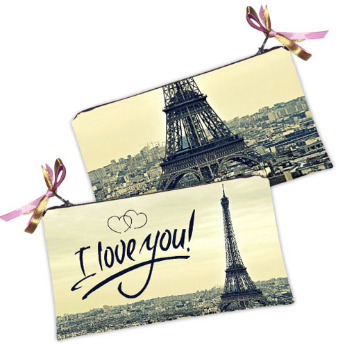 

Косметичка женская Presentville I love you! Paris 20x12 см