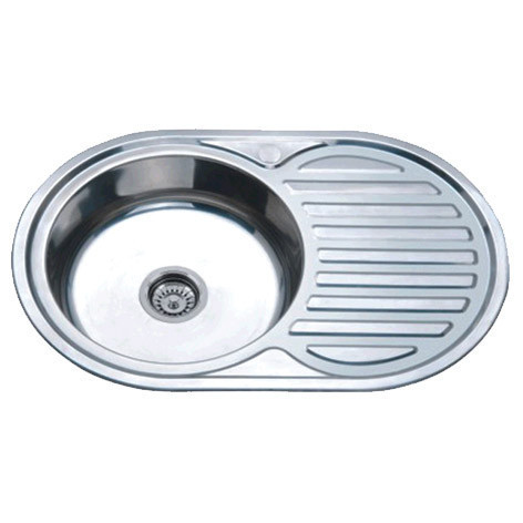 

Мойка кухонная Z7750-08-180D ZX1597 Zerix 770 Стальной (ZX1597)