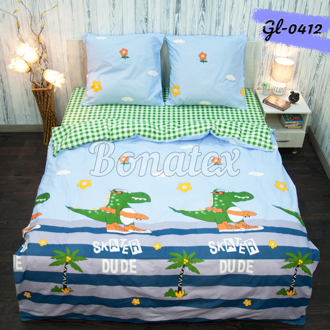 

Комплект постільної білизни BonaVita євро бязь DynoWorld 200х215 (351-0412)