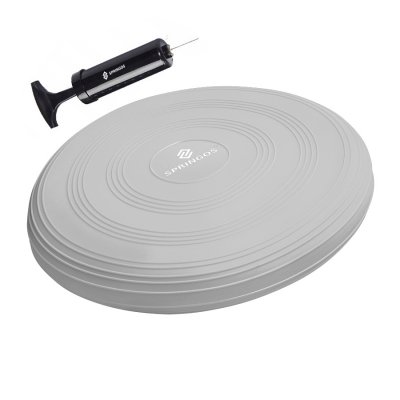 

Балансировочная подушка сенсомоторная массажная Springos Pro Grey SKL41-238108