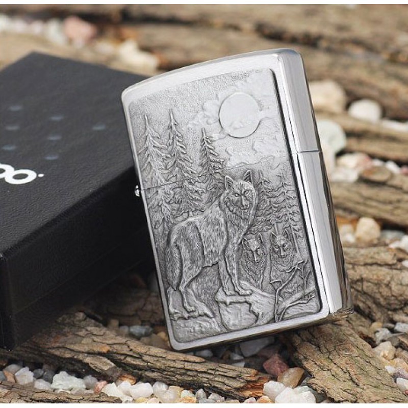 

Зажигалка Zippo 200 TIMBERWOLVES (20855)