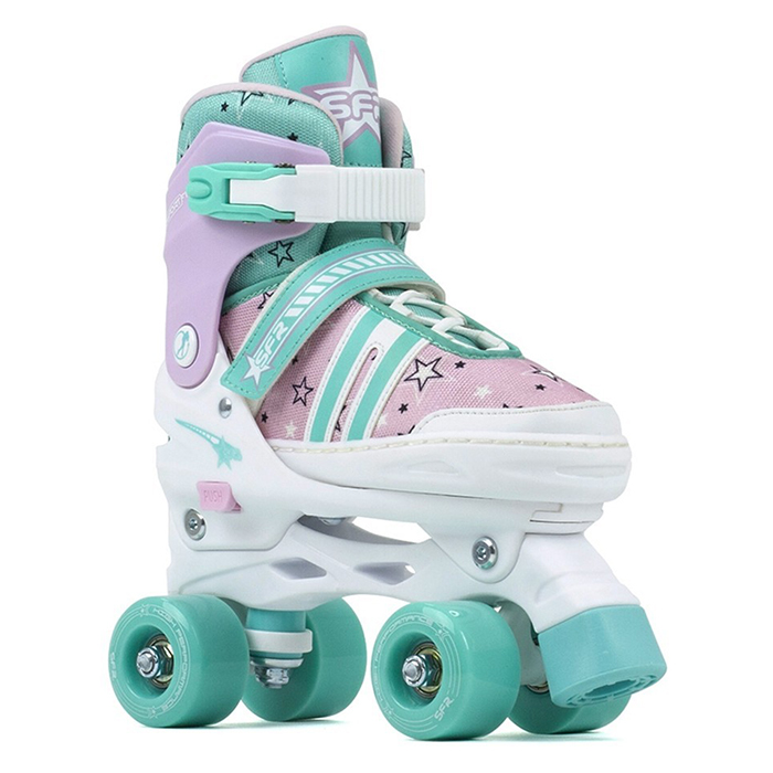 

Детские ролики квады SFR Spectra pink-green 33-37 (10367-10372 - 10372)