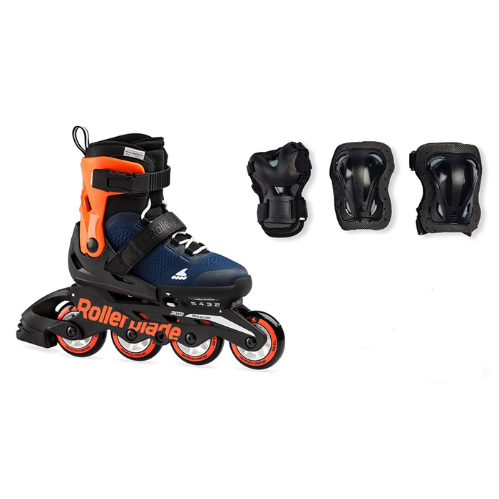 

Детские ролики Rollerblade Microblade Combo Midnight Blue 2021 36.5-40.5 (20934-20937 - 20937)