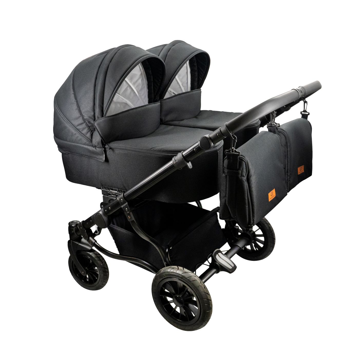 

Детская коляска для двойни Adbor Duo Lux DL 02