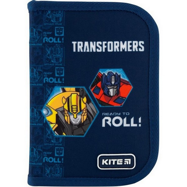 

Пенал шкільний Kite для хлопчика на 1 відділення, 1 відворот Transformers