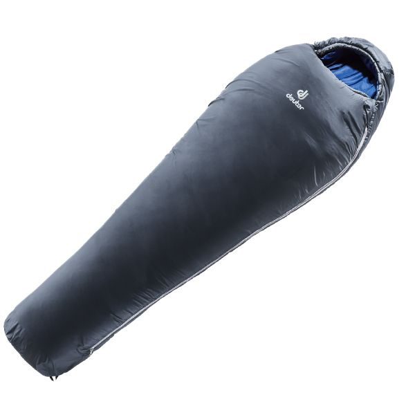 

Спальный мешок Deuter Orbit +5 цвет 4330 granite-steel правый (3701018 4330 0)