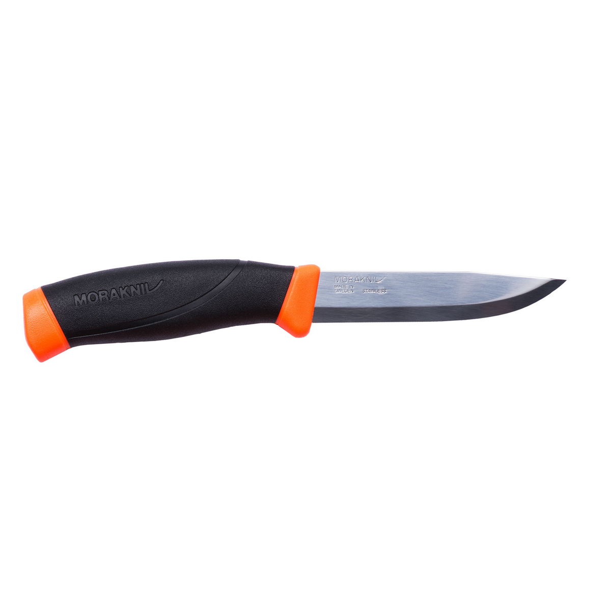 

Ніж Morakniv Companion F Orange нержавіюча сталь прогумована рукоять з помаранчевими накладками (118