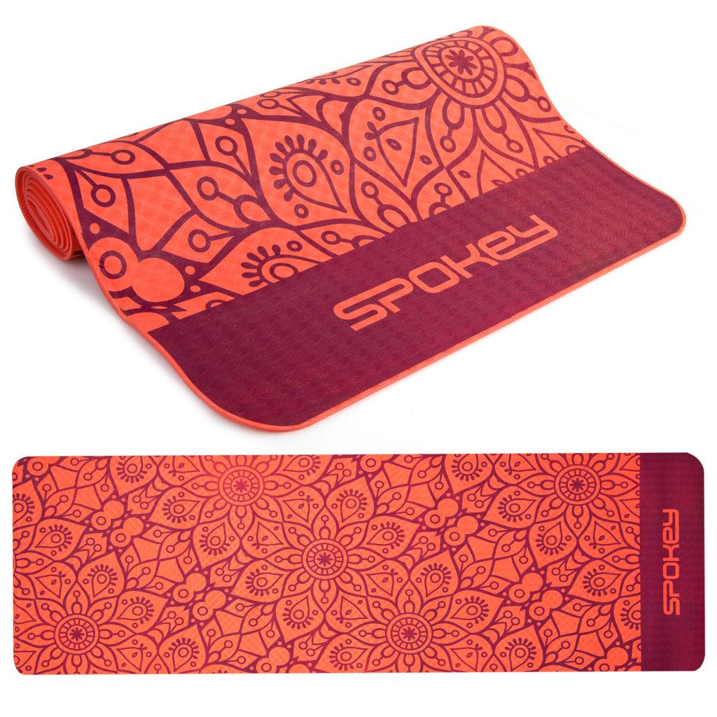 

Коврик для йоги и фитнеса Spokey Mandala Коралловый (926051)