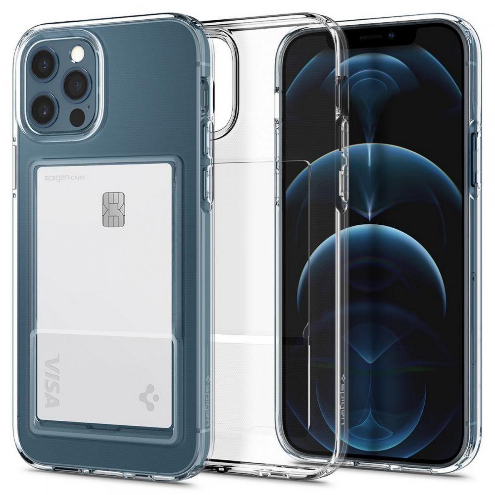 

Чехол Spigen Crystal Slot для iPhone 12 Pro Max Crystal Clear