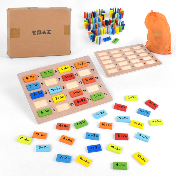 

Деревянная игра Математика Wood Toys 110 деталей (4573307)