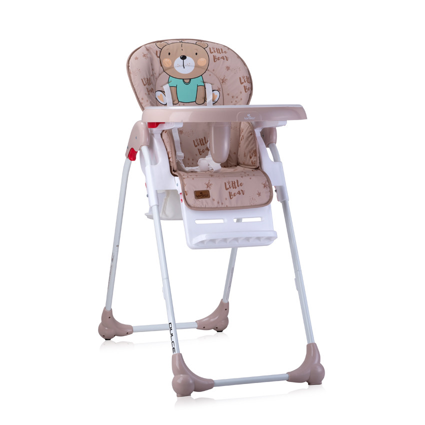 

Стілець для годування Lorelli Dulce Beige Bear Колір Бежевий