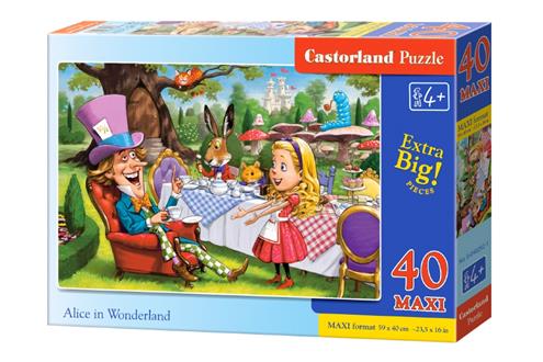 

Пазлы 40 MAXI элементов "Алиса в Зазеркалье", B~040292 | Castorland