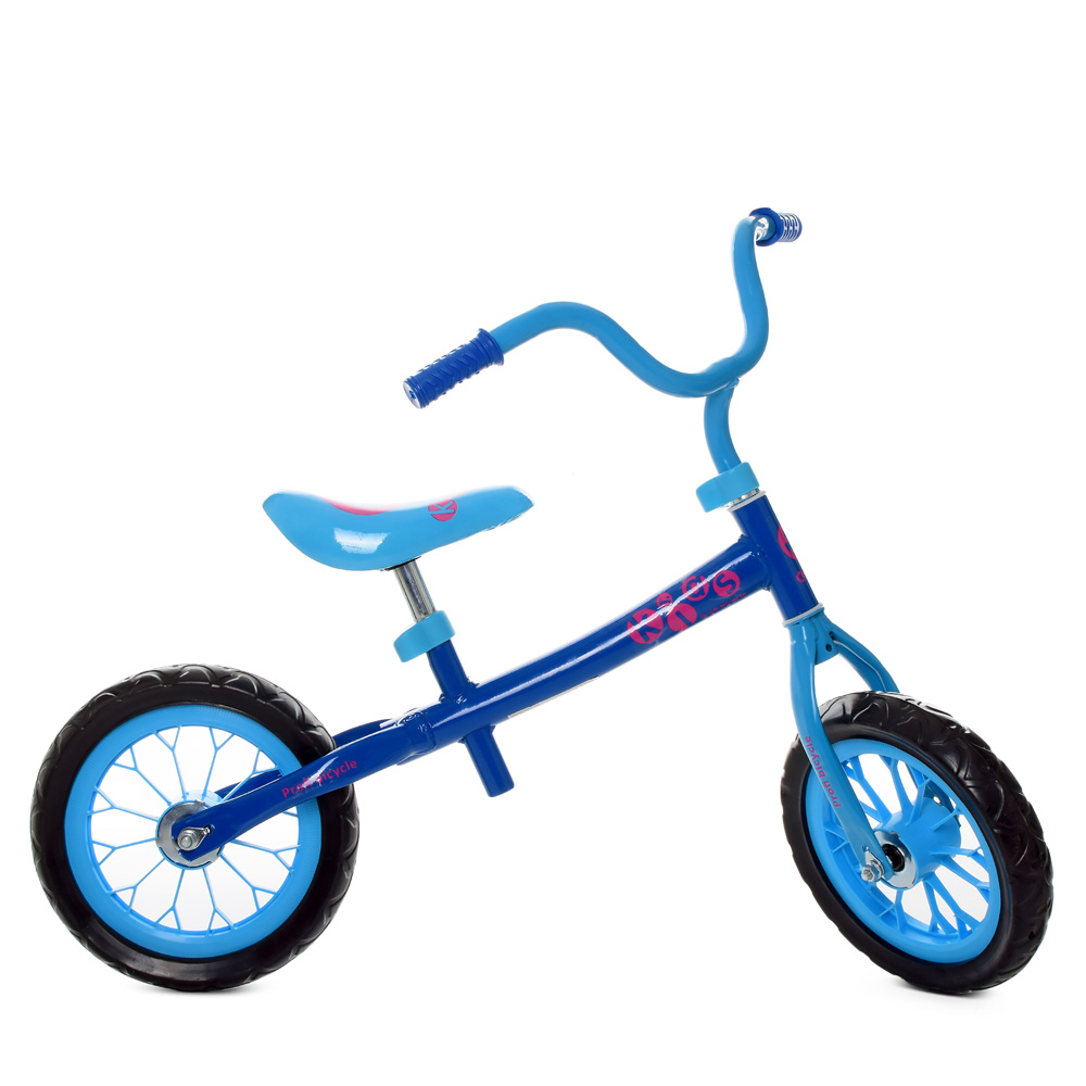 

Біговел дитячий велобіг Profi Kids M 3255-2 колеса EVA 12" Синій (123388)