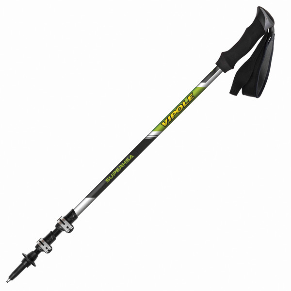 

Треккинговые палки Vipole Super HSA QL EVA RH Green DLX S1903