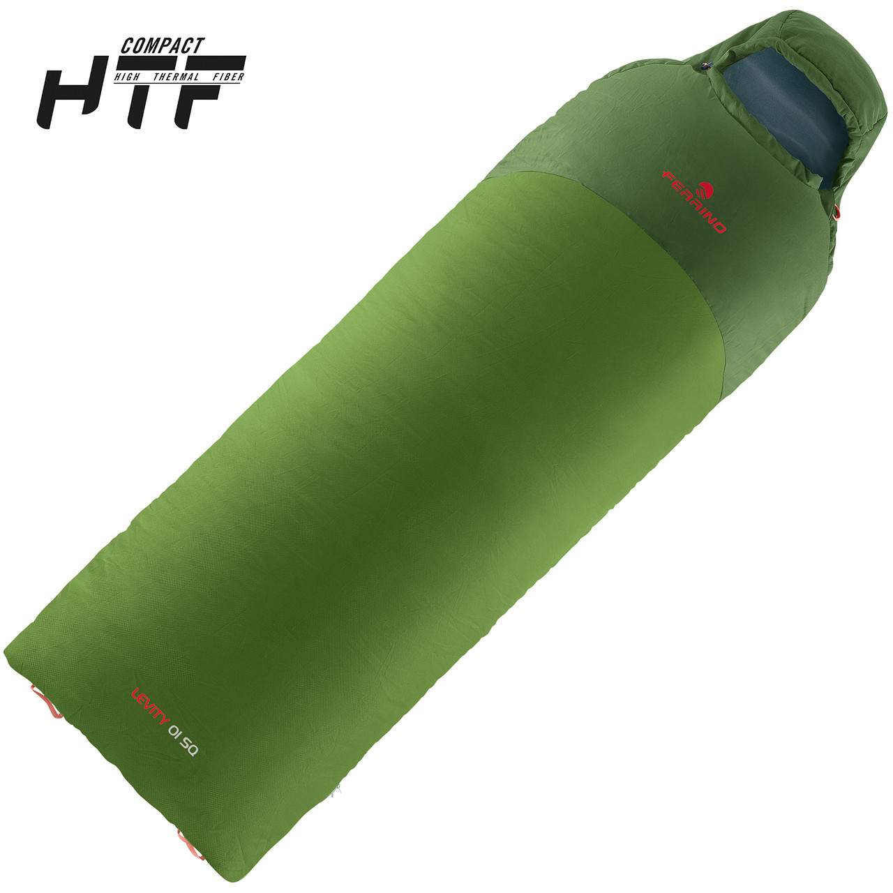

Спальный мешок Ferrino Levity 01 SQ/+9°C Green Left (86602HVVS)