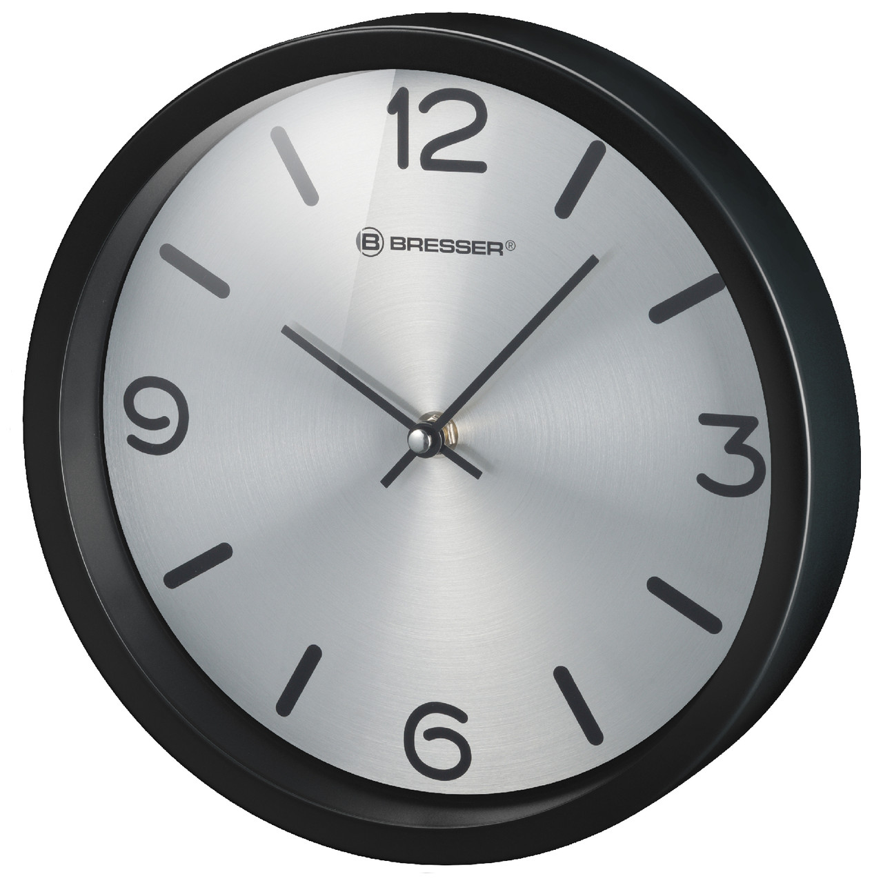 

Часы настенные Bresser MyTime Silver Edition Digit Black