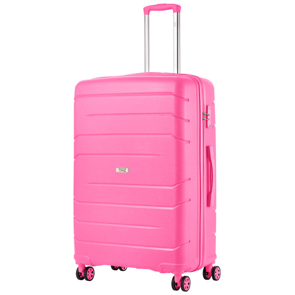 

Чемодан TravelZ Big Bars (L) Pink