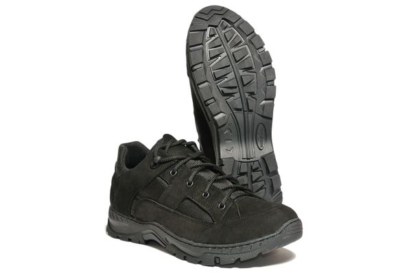 

Кроссовки Strongboots Мустанг летние кожа нубук Черные 5154-9-3 (44)