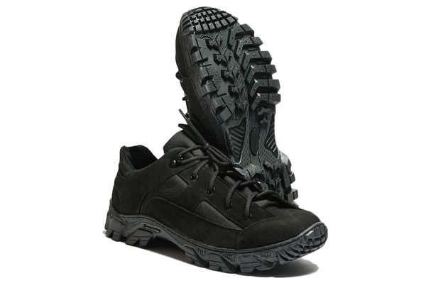

Кроссовки зимние Strongboots Мустанг кожа нубук Черные 5154-9-3 (38)