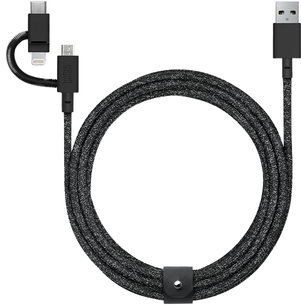 

Native Union Belt универсальный кабель Cosmos Black (2 m) (BELT-ULC-CS-BLK-NP)