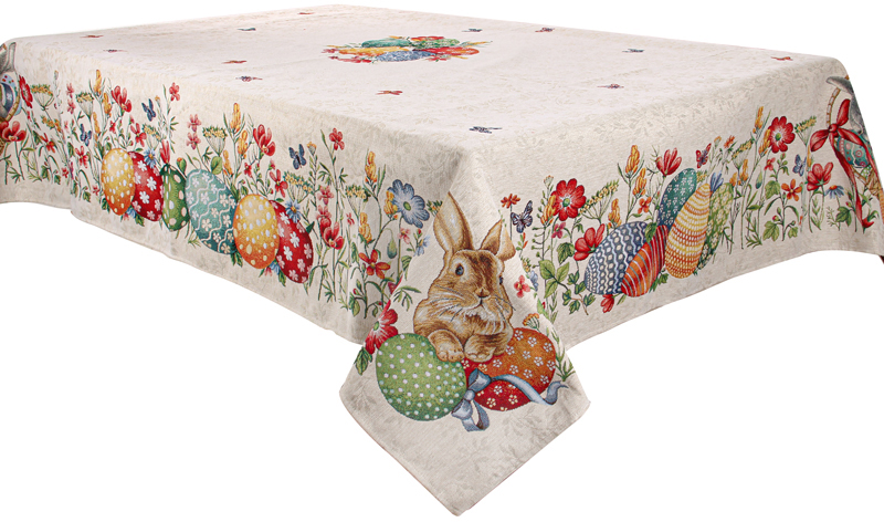 

Скатерть гобеленовая Lefard Home Textile Кролик 140x140 см (732-118)