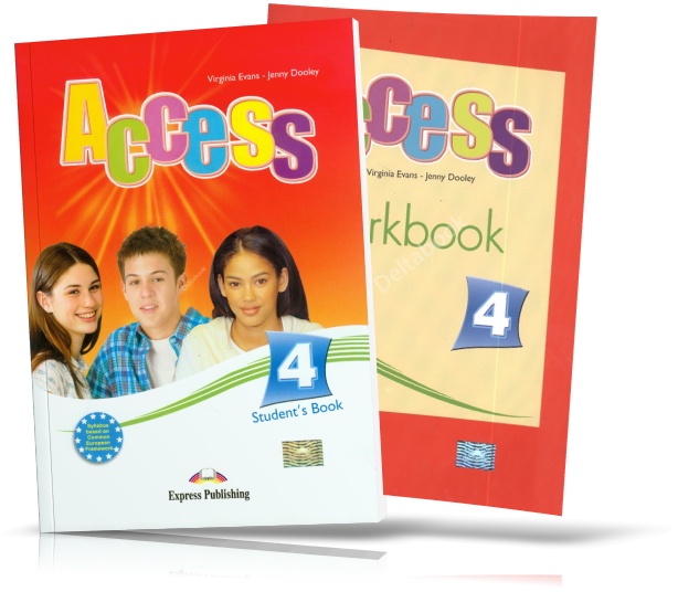 

Access 4, Student's book + Workbook / Учебник + тетрадь английского языка