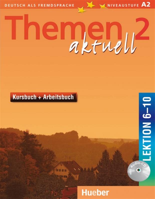 

Themen Aktuell 2, Kursbuch + Arbeitsbuch + CD / Учебник + тетрадь с диском (6~10) немецкого языка