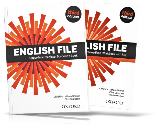 

English File Upper~Intermediate, Student's book + Workbook / Учебник + Тетрадь английского языка