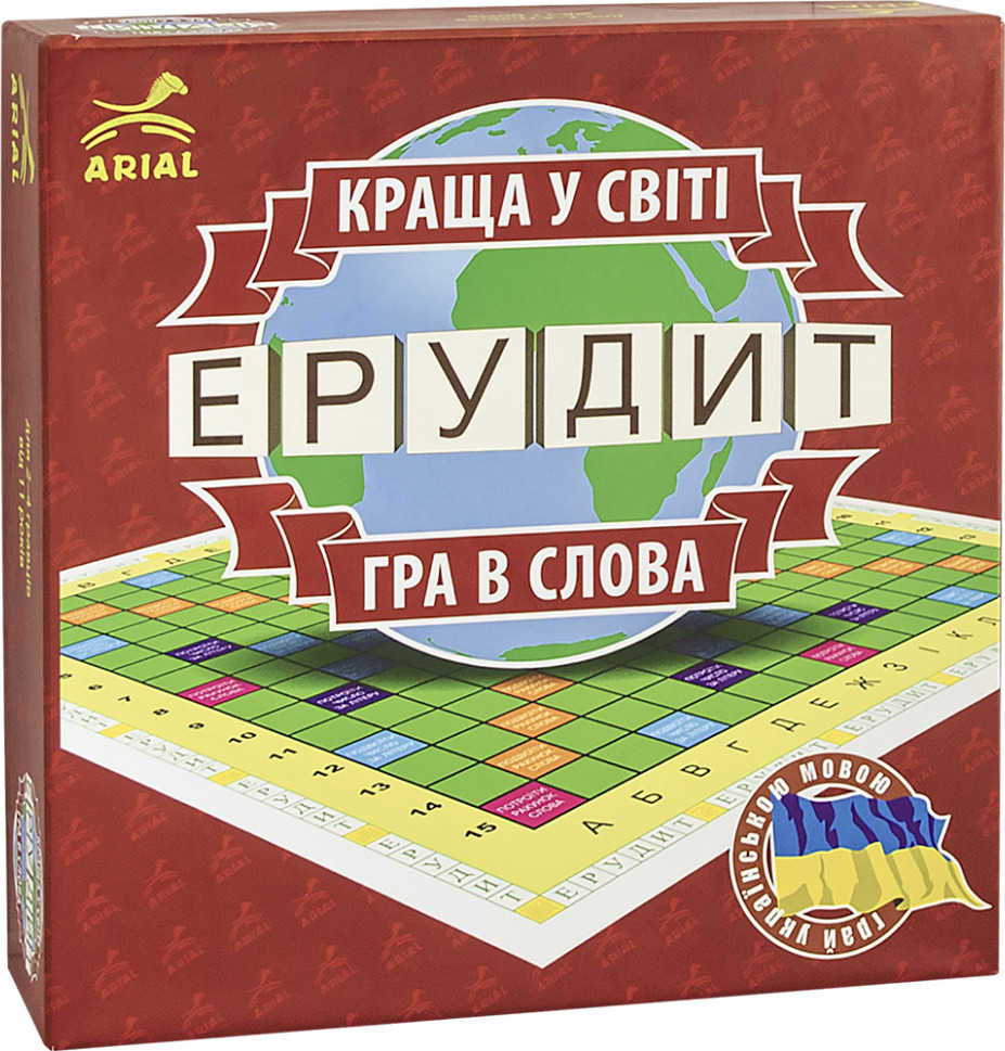 

"Ерудит" логическая настольная игра | Arial