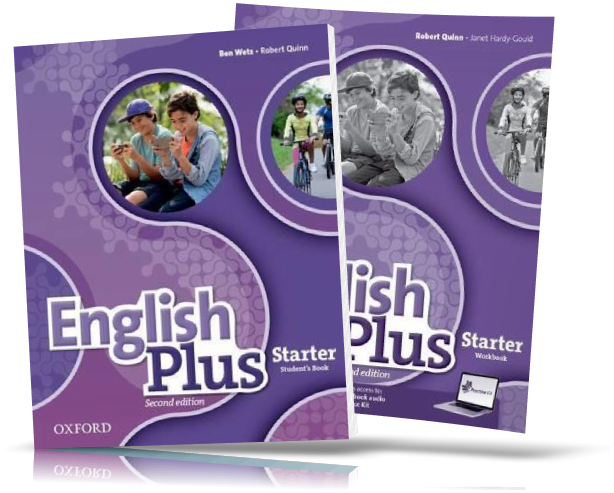 

English Plus Starter, Student's book + Workbook / Учебник + Тетрадь английского языка