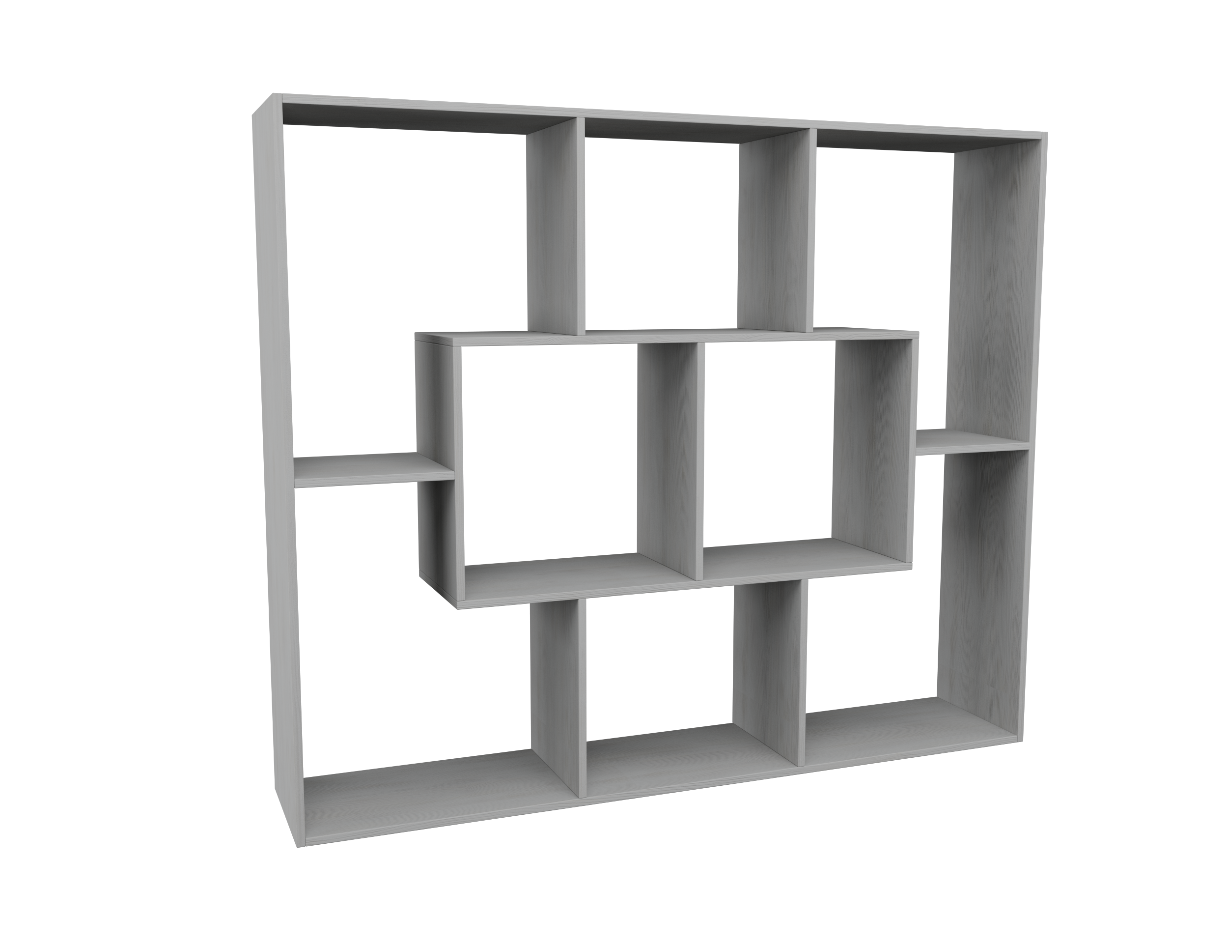 

Полка настенная MebelLoft 180х35х150 см белое дерево 1919