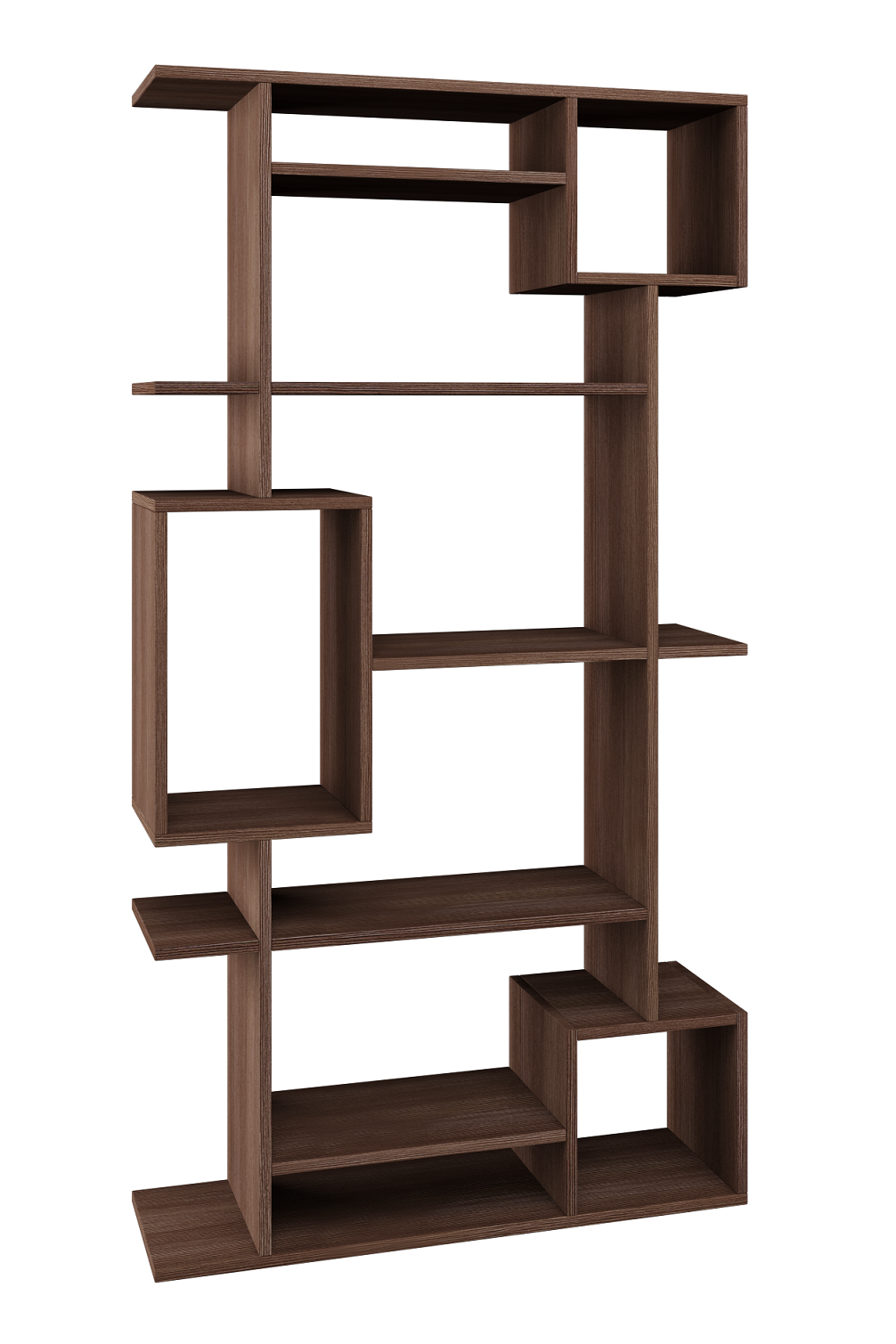 

Стеллаж ЭКТА MebelLoft 920х180х1730 мм темное дерево 1602