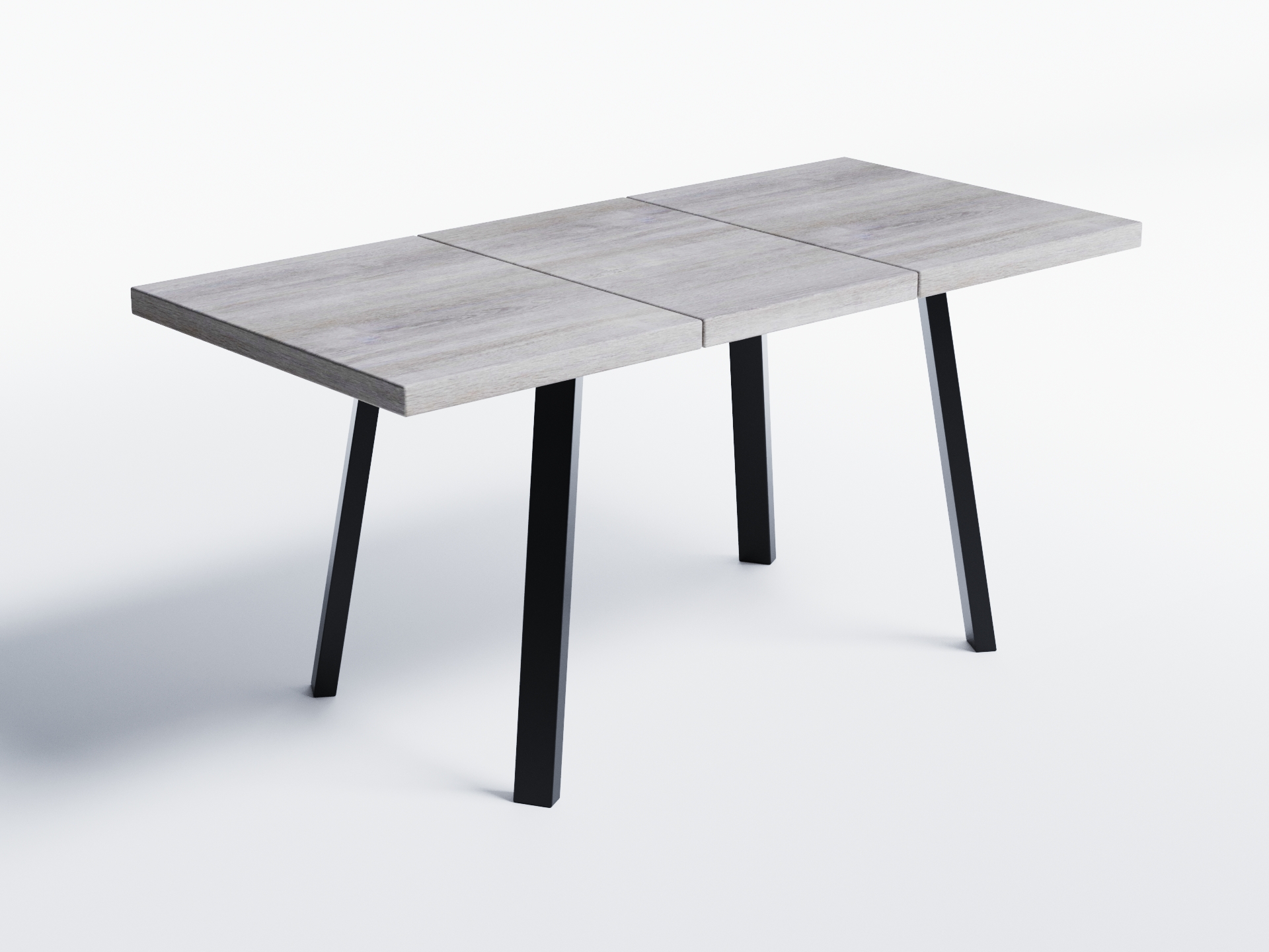 

Обеденный стол раскладной Skandi Wood SW074_R Линкольн 135 (+50) х 90 х 76 см Натуральный шпон Дуб Серый