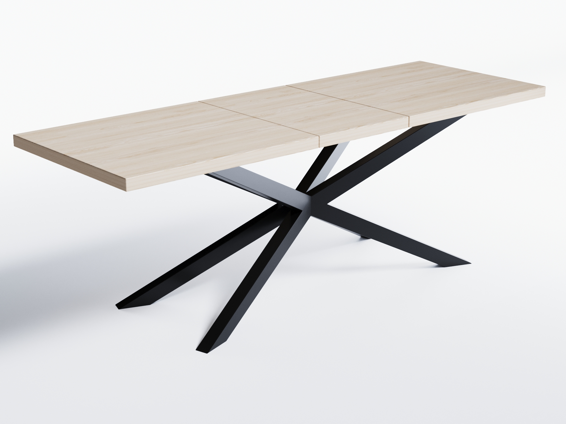

Обеденный стол раскладной Skandi Wood SW037_R Айова 135 (+50) х 90 х 76 см Натуральный шпон Дуб Натуральный