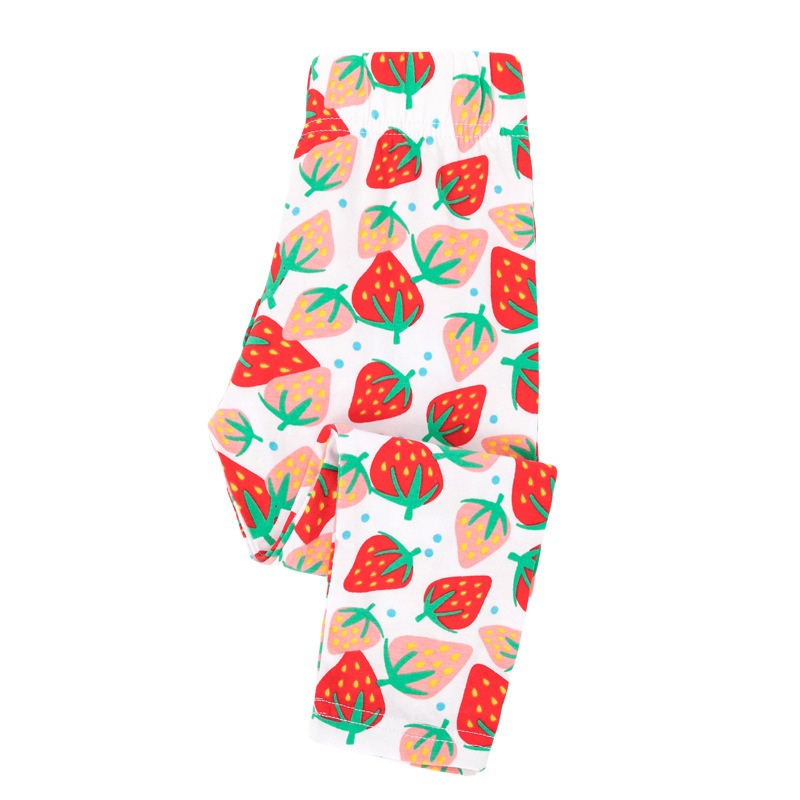 

Легінси для дівчинки Juicy strawberries Little Maven (128 / 7 років) Білий