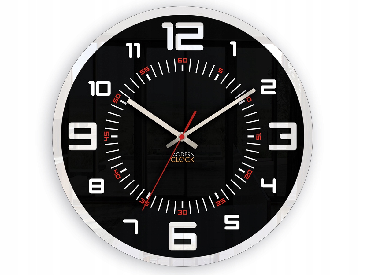 

Часы настенные ORION черные 30 см Modern Clock