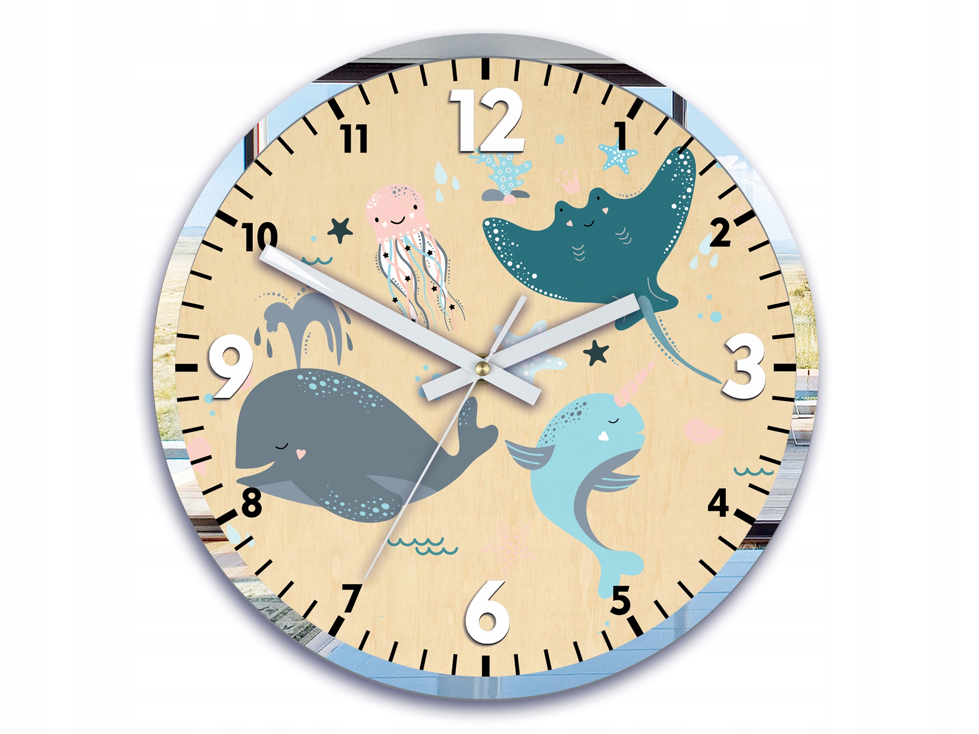 

Часы настенные OCEAN 30 см для детской Modern Clock