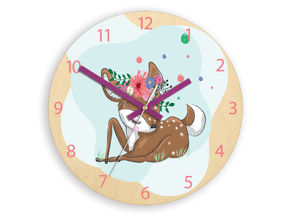 

Часы настенные BEMBI 30 см для детской Modern Clock