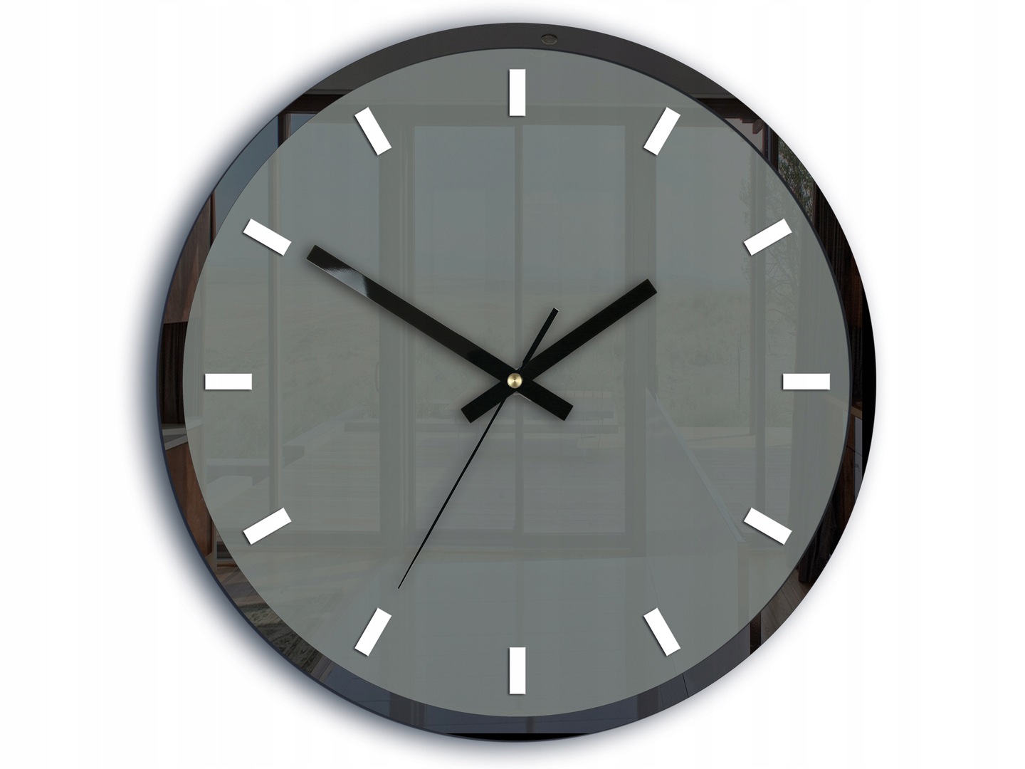 

Часы настенные ROLO GREY DIY 3D серые 30 см Modern Clock