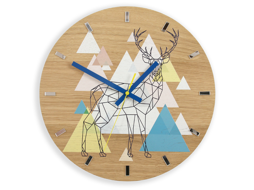 

Часы настенные DEER 33 см Modern Clock